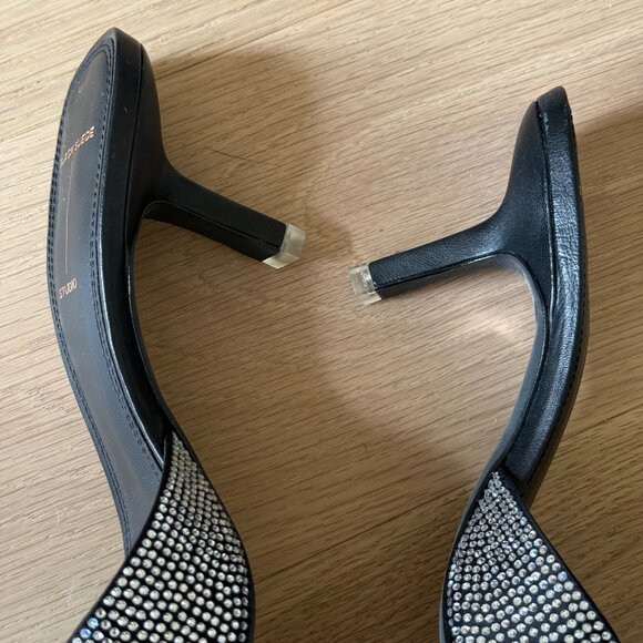 Black suede studio - madison sandal - Picture 5 of 7